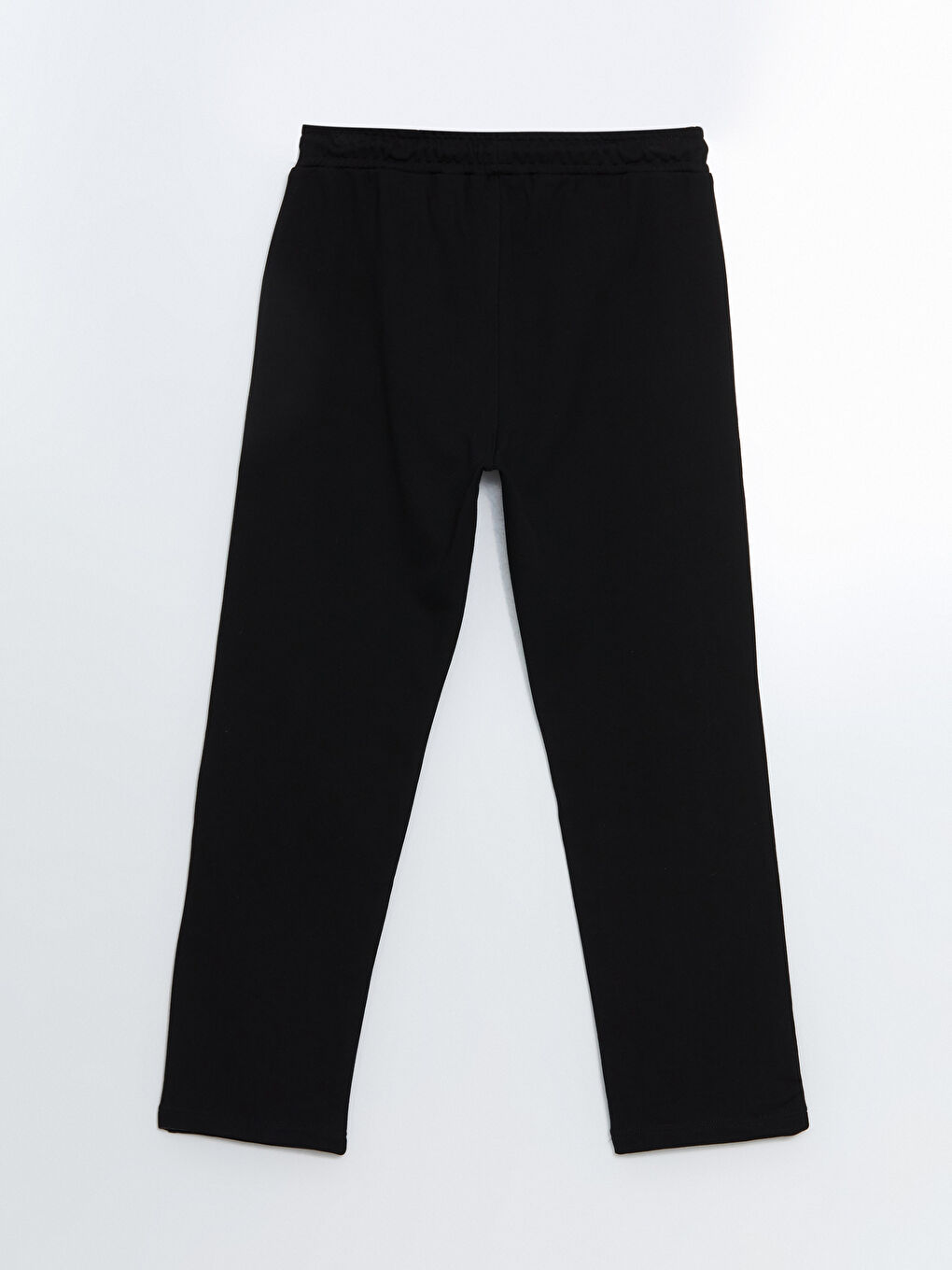 Siyah Standart Kalıp Erkek Eşofman Altı-6