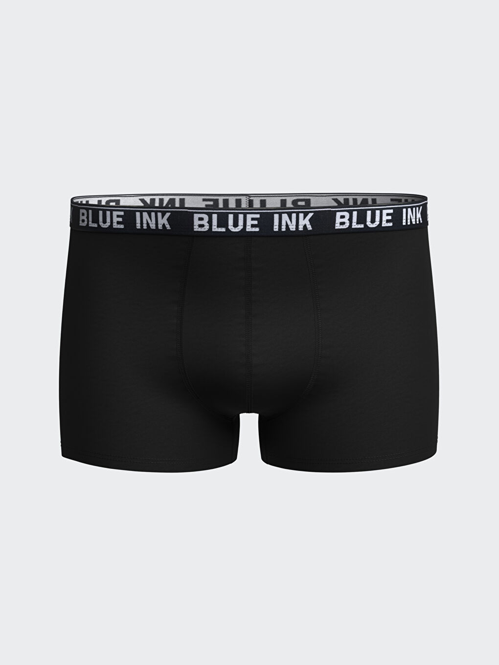 Siyah Standart Kalıp Pamuklu Esnek Erkek Boxer