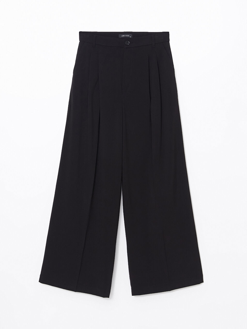 Ženske pantalone opuštenog kroja i širokih nogavica -S56531Z8-CVL
