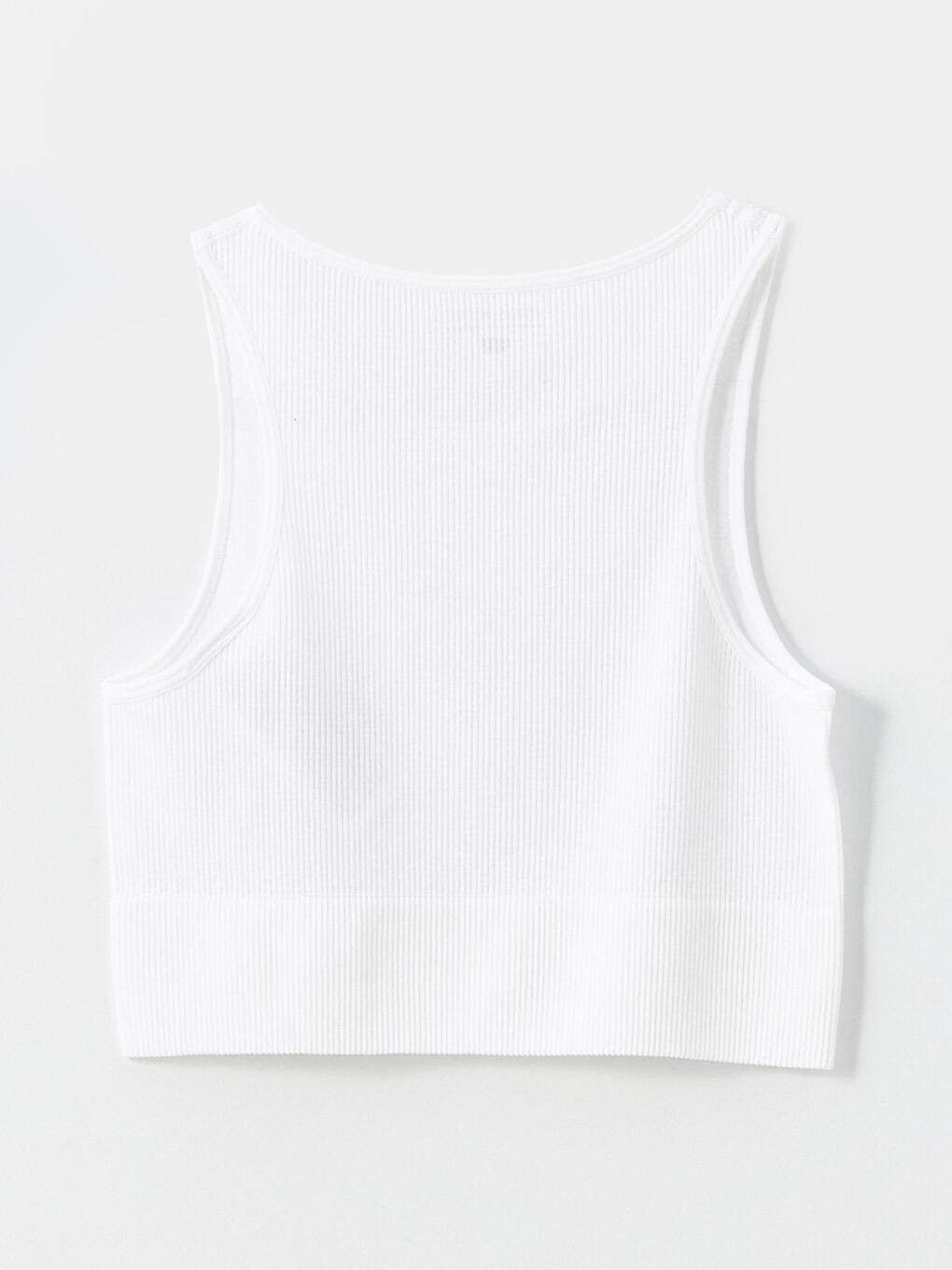Non-Wired Non-Padded Plain Seamless Sports Bustier -S56536Z8-Q6K