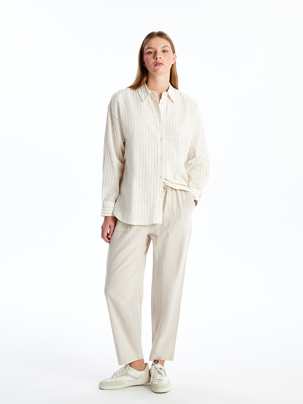 BEŽ Pantalone Žena -S56544Z8-DXR