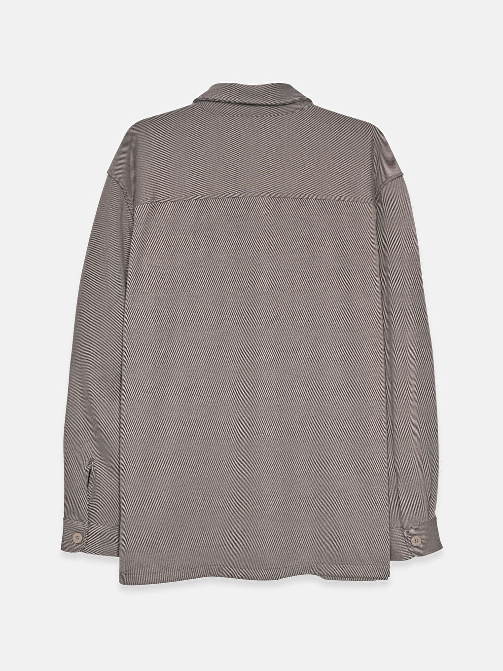 Regular Fit Long Sleeve Men's Shirt Jacket-1