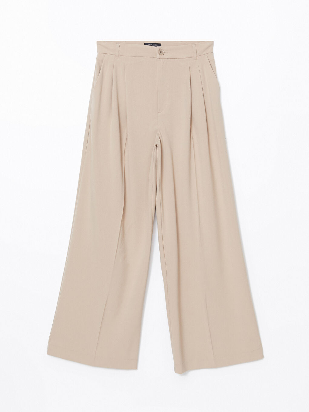 LCW Vision Loose Fit Wide Leg Women's Trousers -S56579Z8-CTC