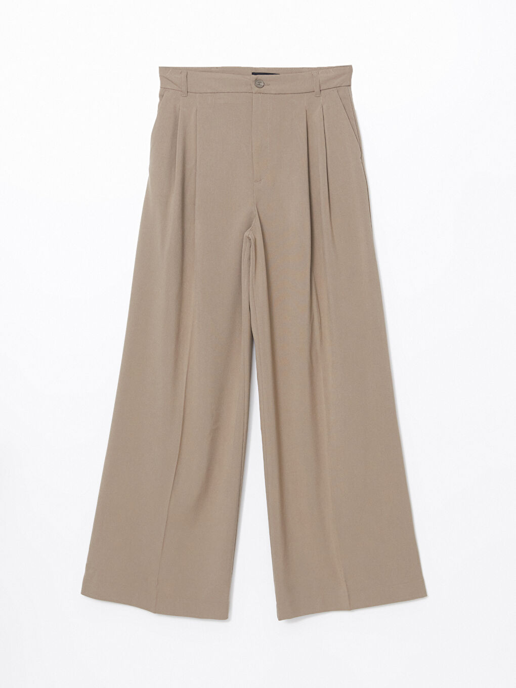 LCW Vision Loose Fit Wide Leg Women's Trousers -S56579Z8-CTY