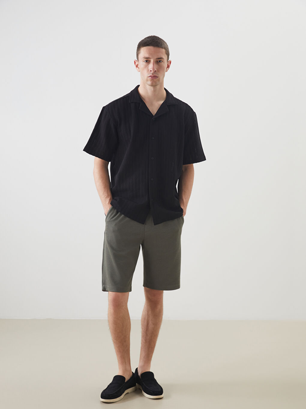 Slim Fit Men's Shorts -S56583Z8-VJR