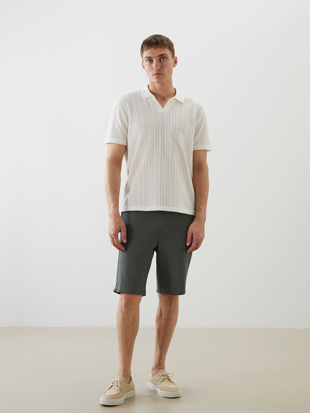 LCW Vision Slim Fit Erkek Şort -S56583Z8-VJR