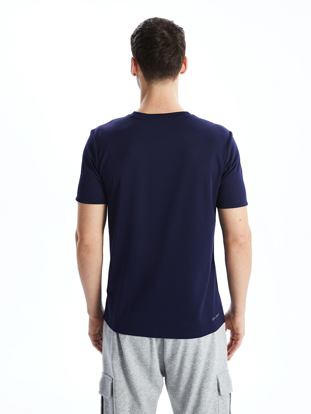 Crew Neck Short Sleeve Men's Sports T-Shirt -S56597Z8-JFF
