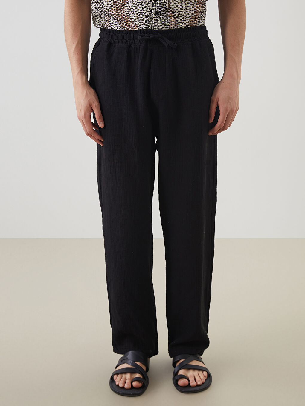 Relaxed Fit Men's Trousers -S56598Z8-RQL