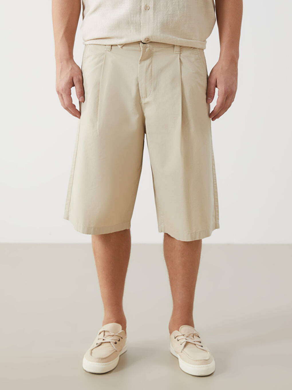 Comfortable Fit Men's Shorts -S56602Z8-VGK