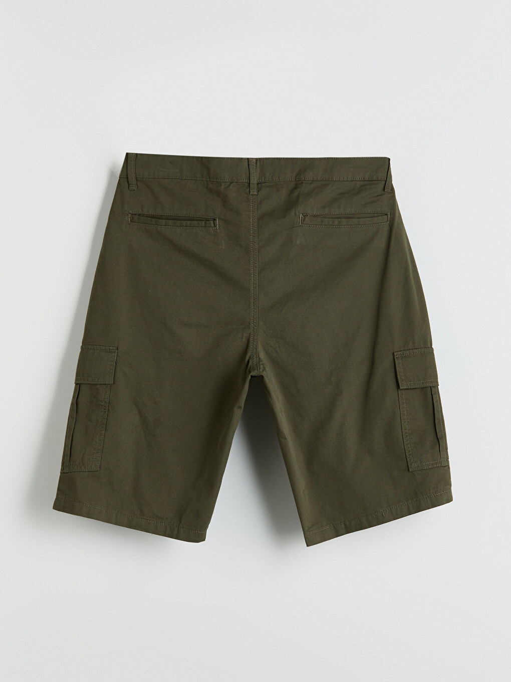 Standard Fit Twill Men's Cargo Shorts-5