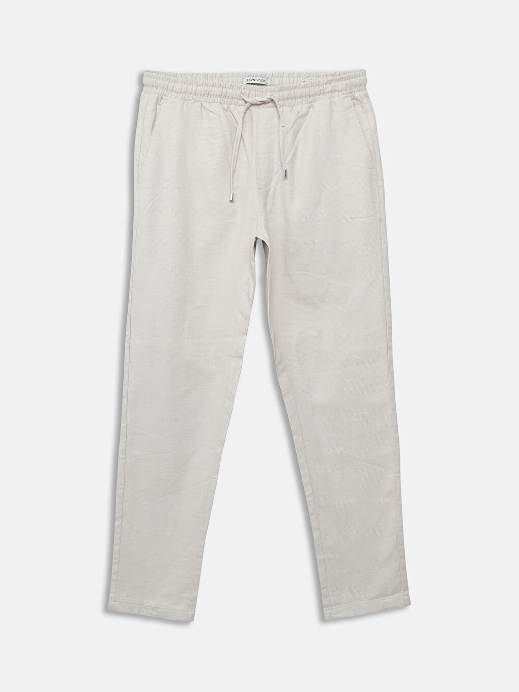 Standard Fit Elasticated Waist Men's Trousers -S56615Z8-DS3