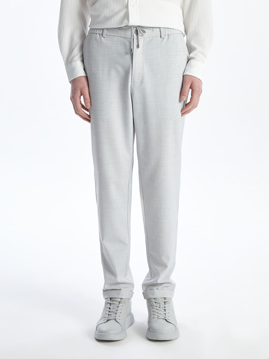 Muške pantalone slim fit -S56620Z8-CSW