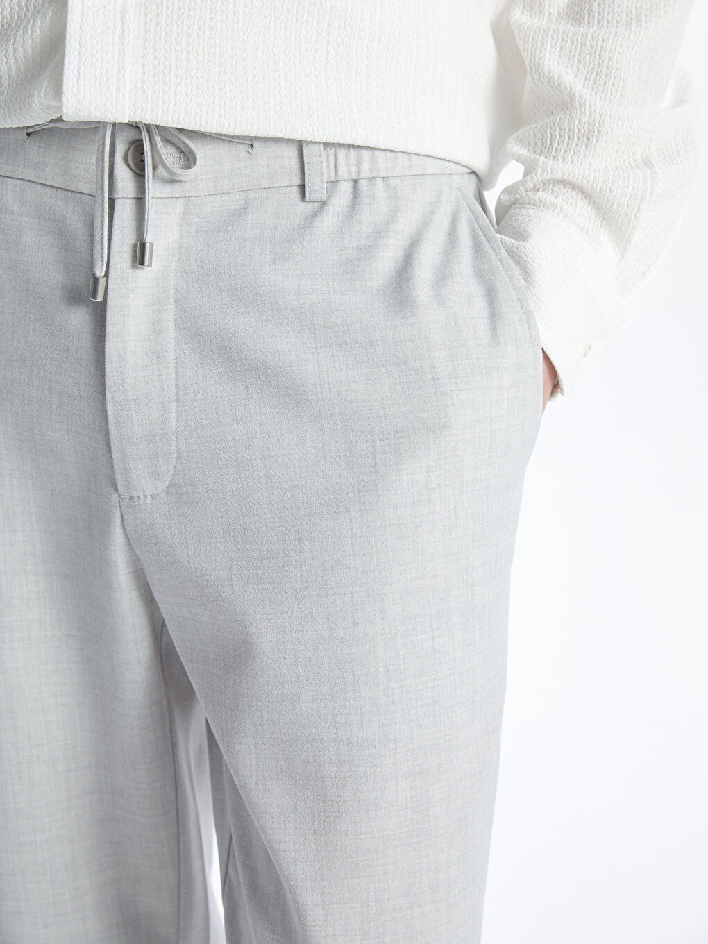Muške pantalone slim fit -S56620Z8-CSW