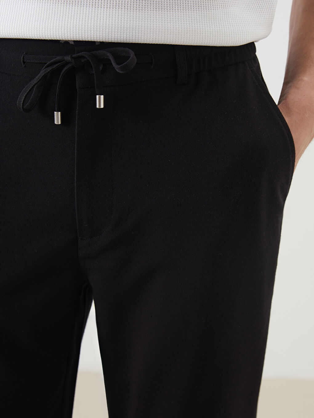 Muške pantalone slim fit -S56620Z8-CVL