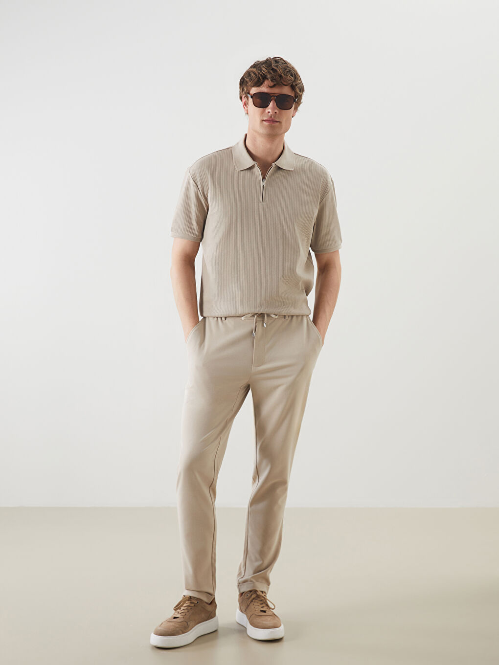 Slim Fit Men's Trousers -S56620Z8-RW0