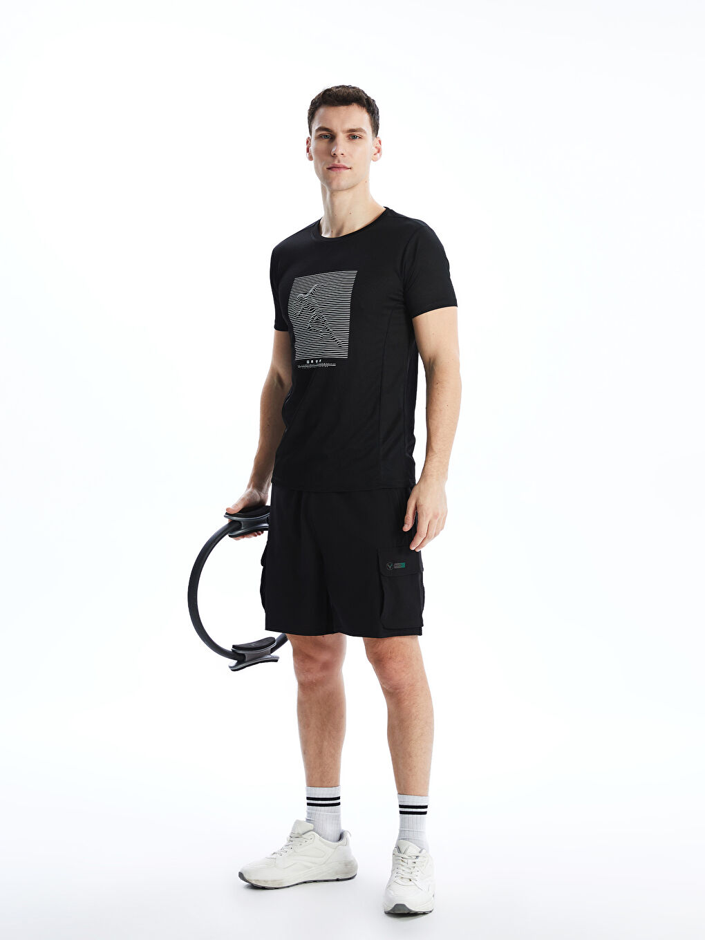 Standard Fit Men's Sports Shorts -S56621Z8-CVL