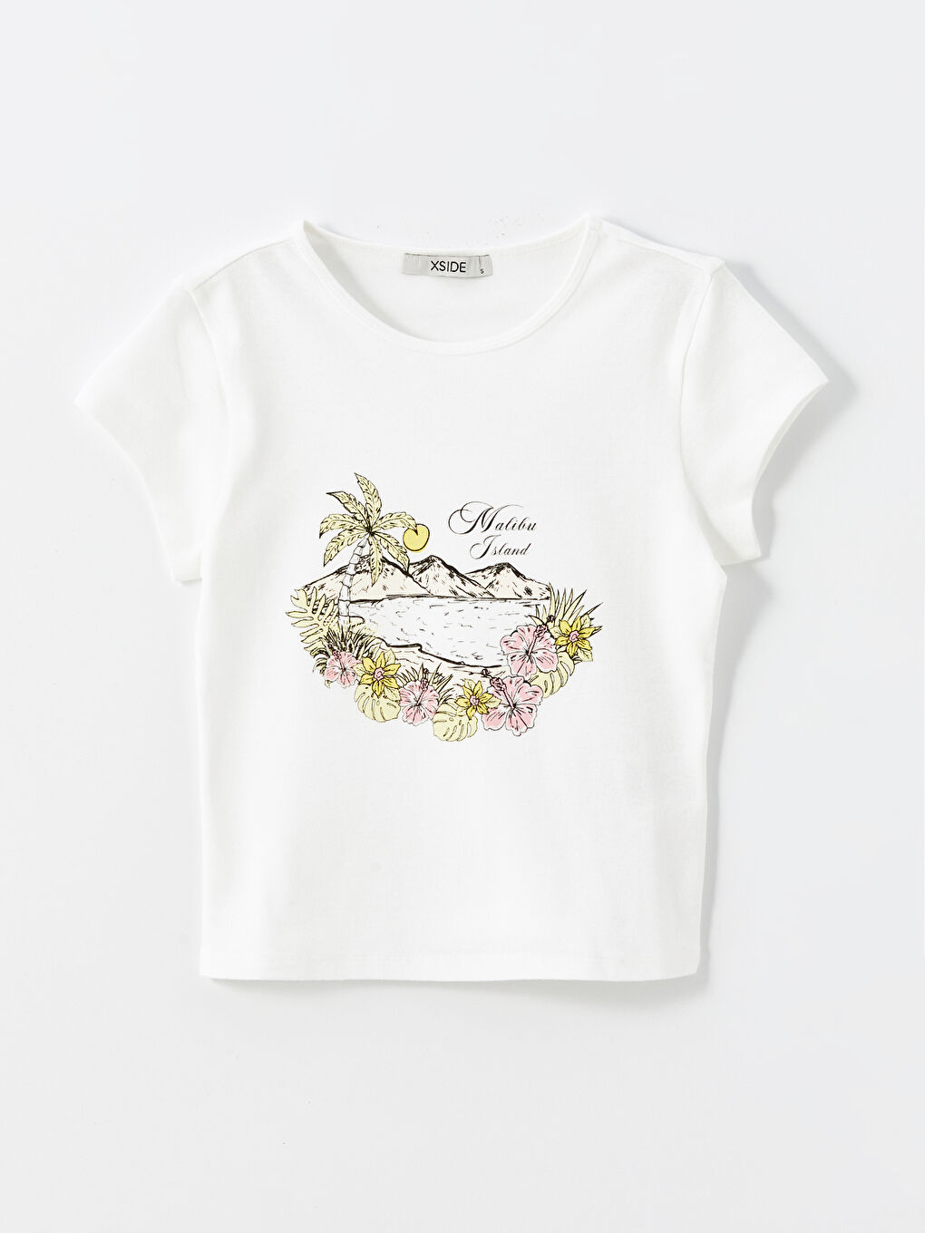 SVETLO BEŽ Crop top Žena -S56658Z8-R9J