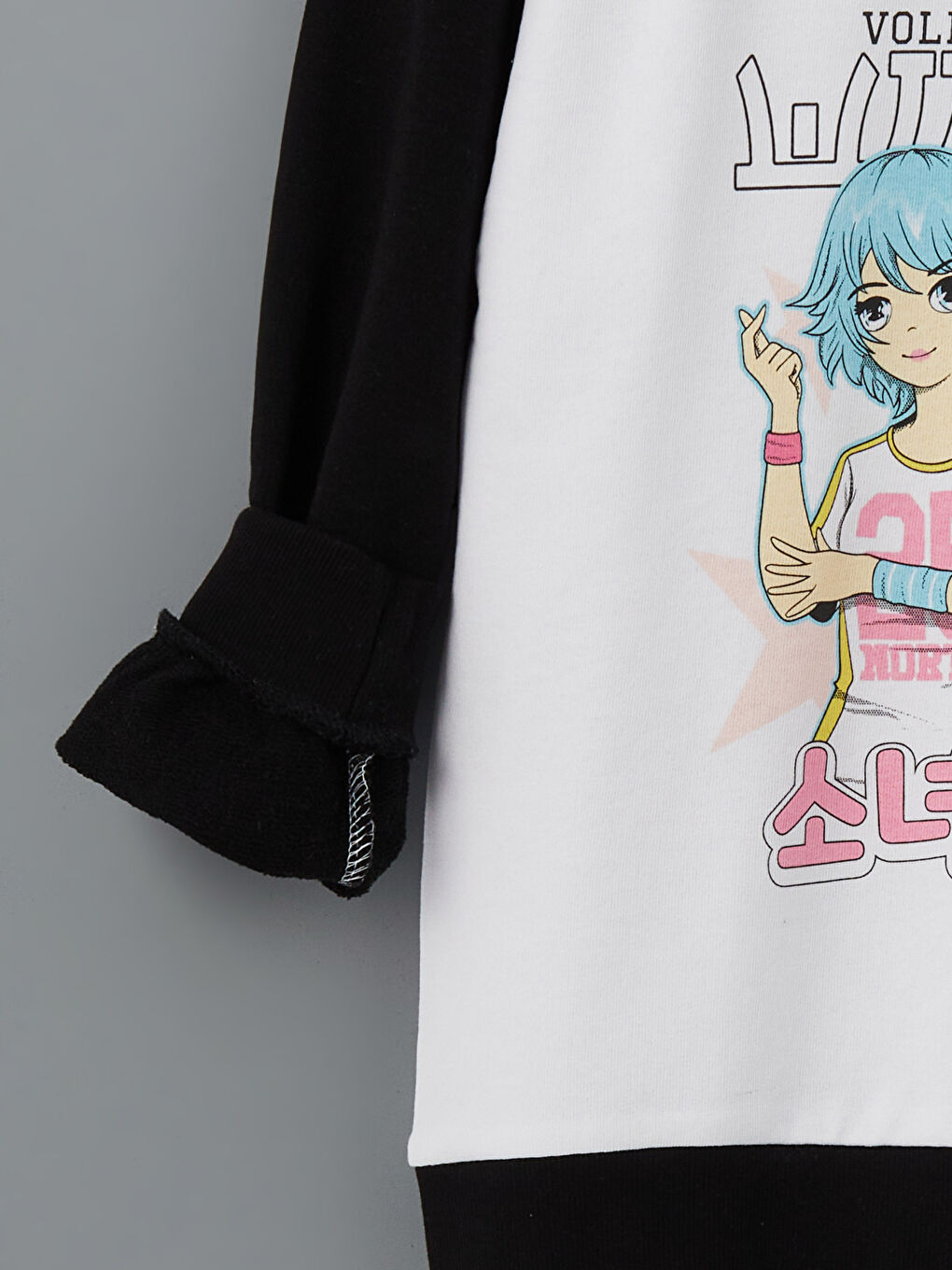 Girl WHITE Sweatshirt -S56676Z4-Q6K