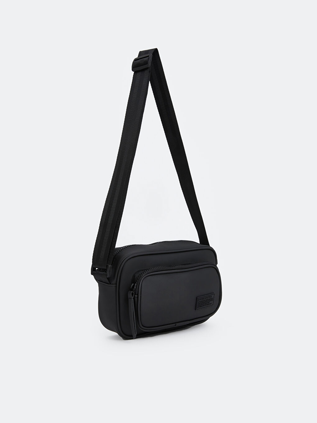 Leather Look Men's Shoulder Bag -S56691Z8-CVL