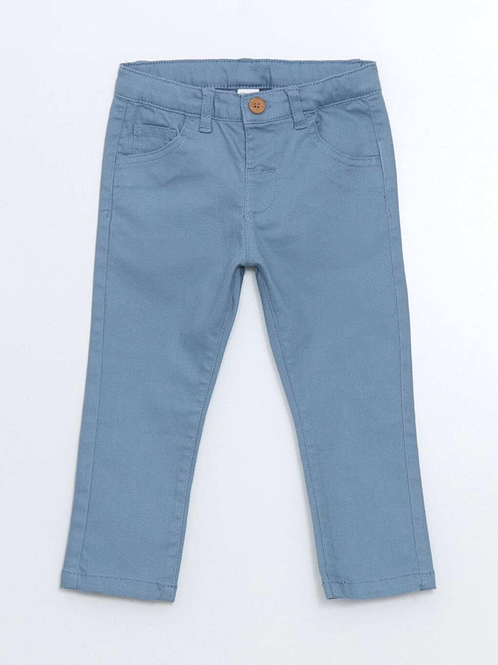 Mavi Beli Ayarlanabilir Erkek Çocuk Pantolon