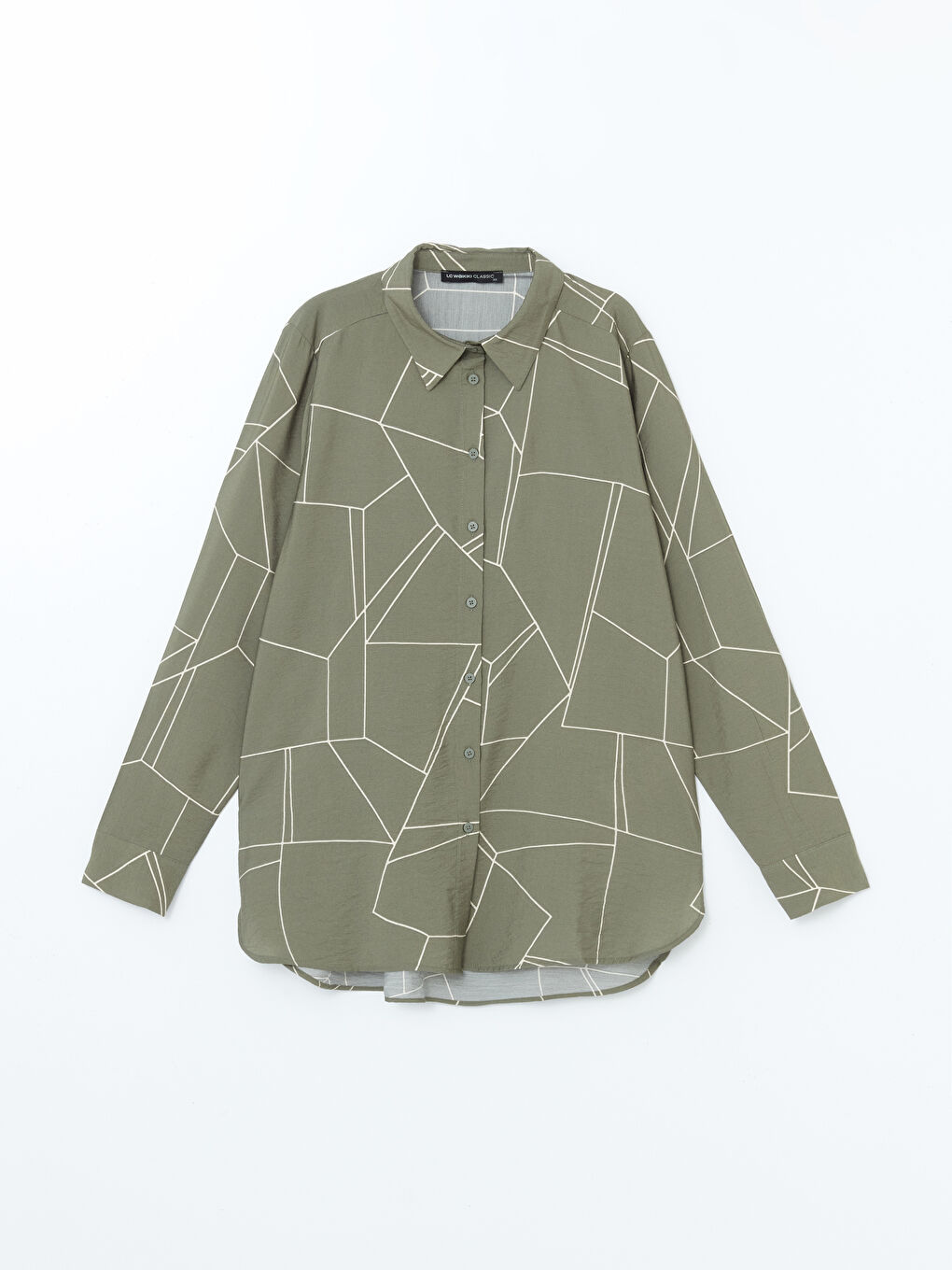 Patterned Women's Shirt -S56791Z8-LRR