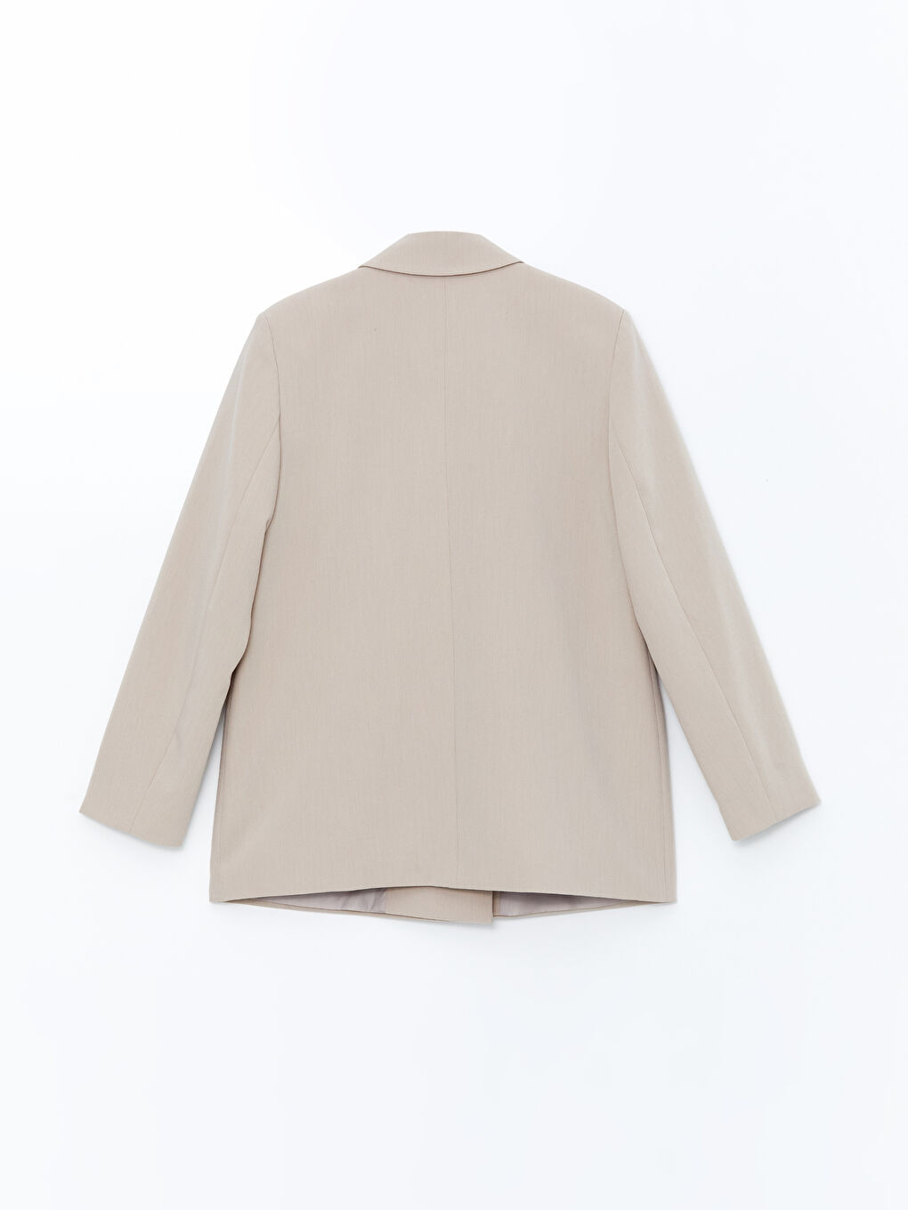 LCWAIKIKI Classic Twill Women's Blazer Jacket -S56806Z8-FGB