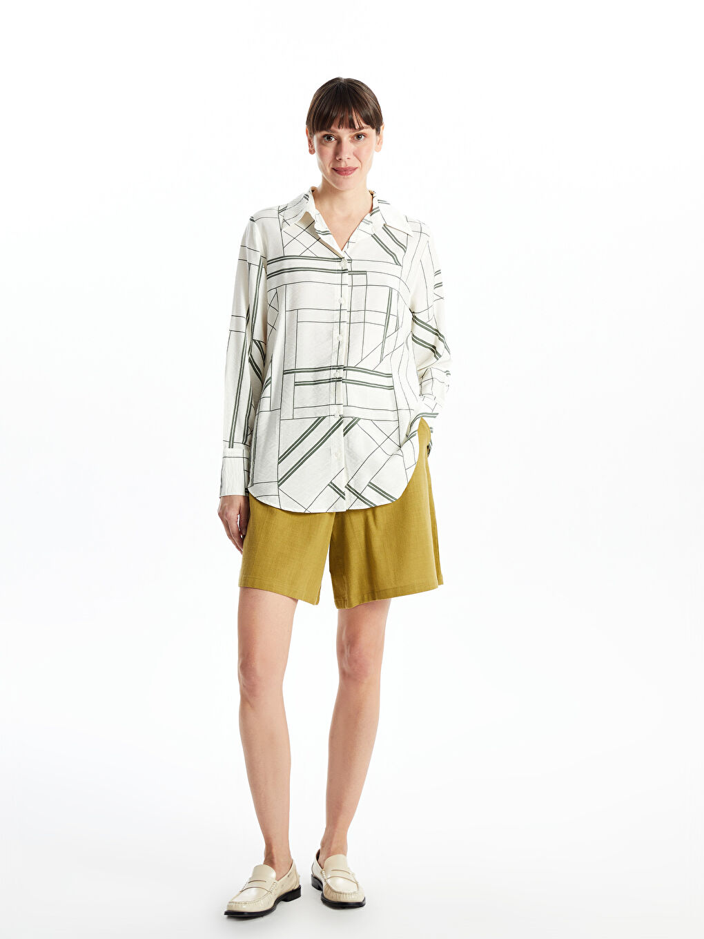 Loose Fit Women's Shirt -S56814Z8-LRA