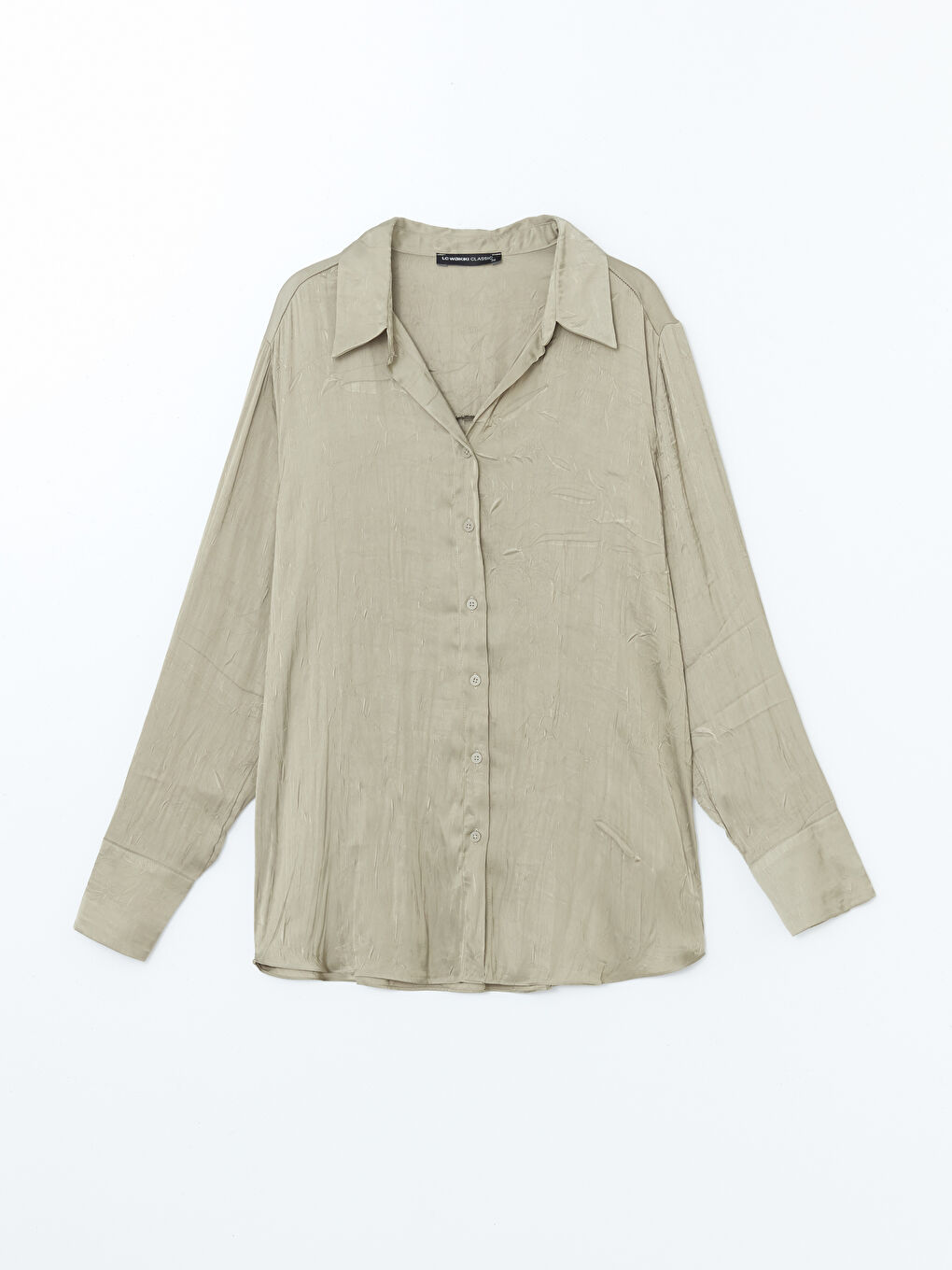 Satin Women's Shirt -S56817Z8-GHY
