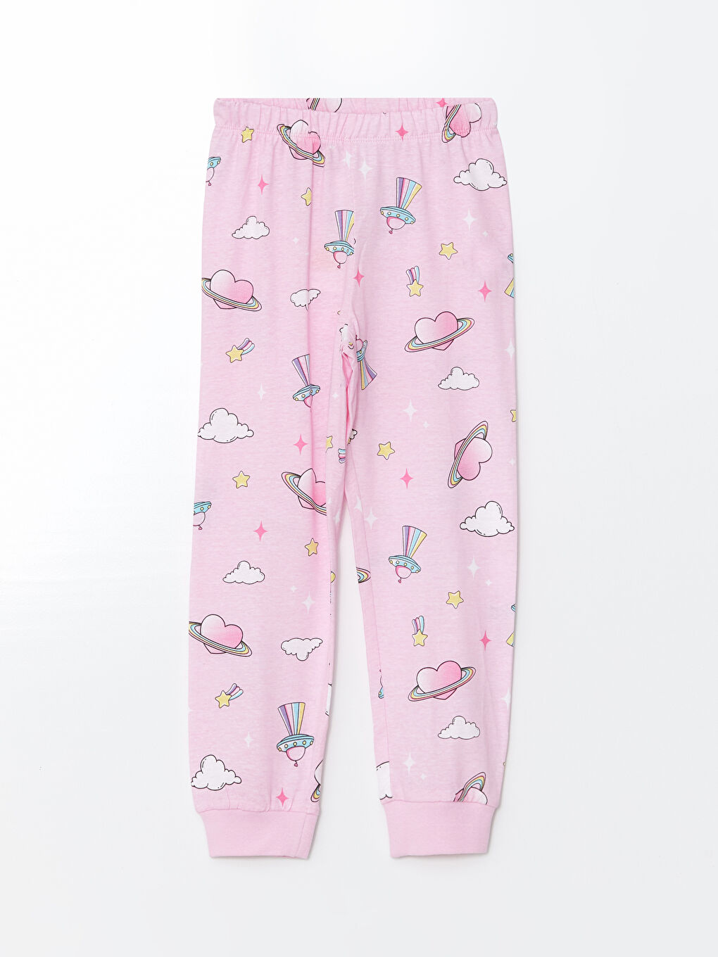 Crew Neck Girls' Pyjama Set -S56873Z4-FVQ