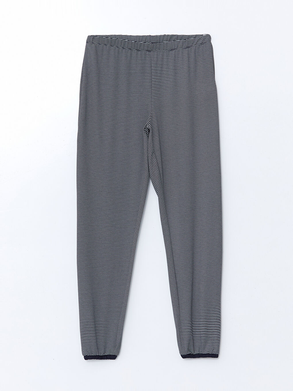 Crew Neck Striped Women's Pyjama Set -S56896Z8-LGS