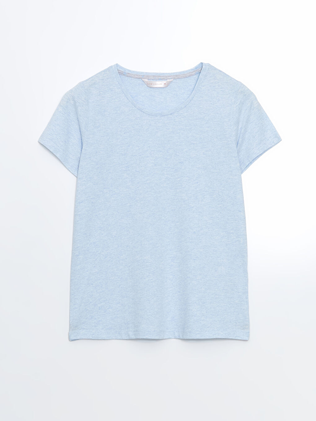 Mavi Bisiklet Yaka Kadın Pijama Üstü