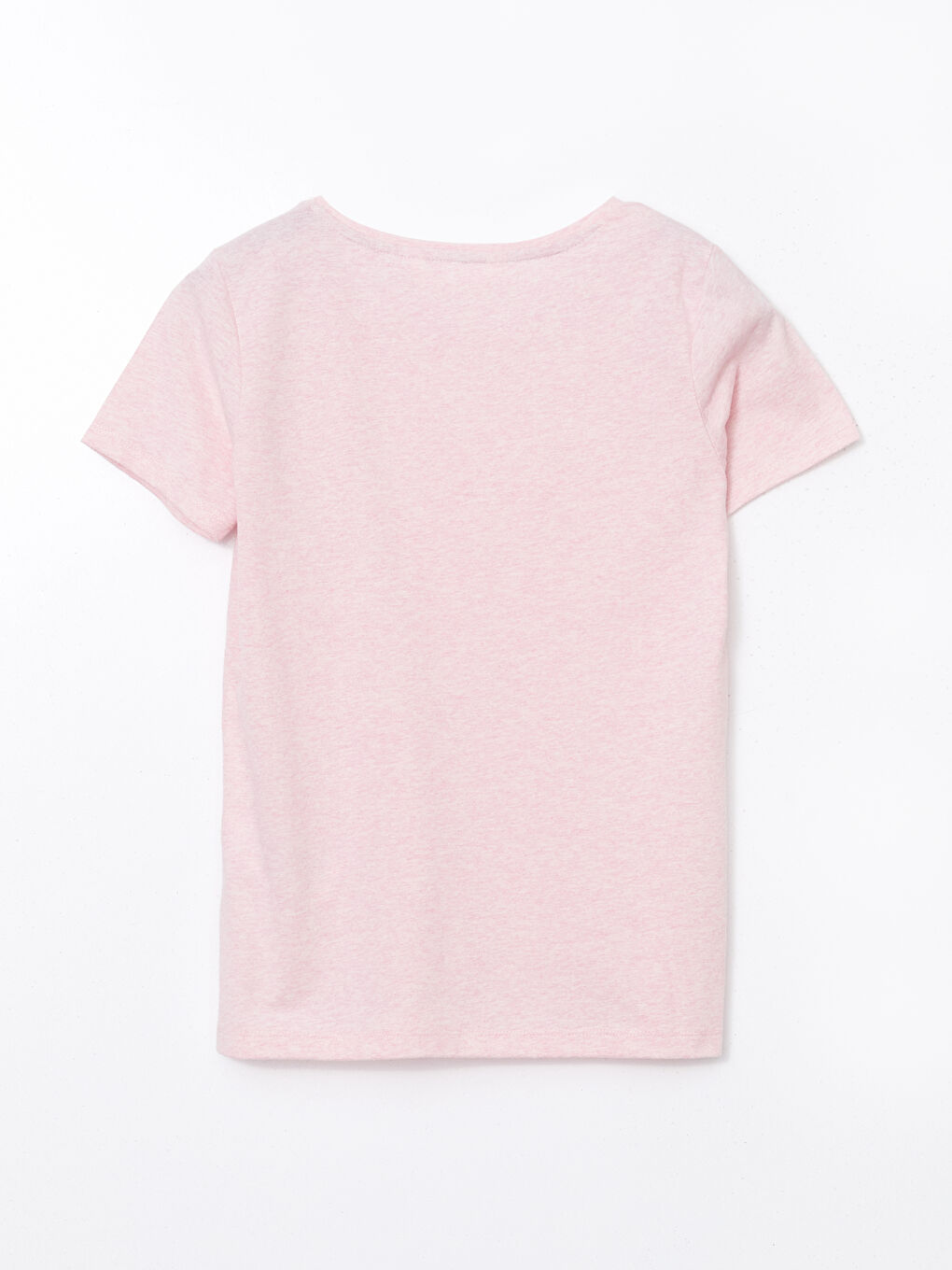 LCW DREAM Pembe Bisiklet Yaka Kadın Pijama Üstü - 5