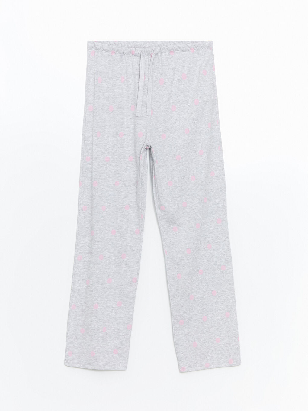 Gri Beli Lastikli Kadın Pijama Alt