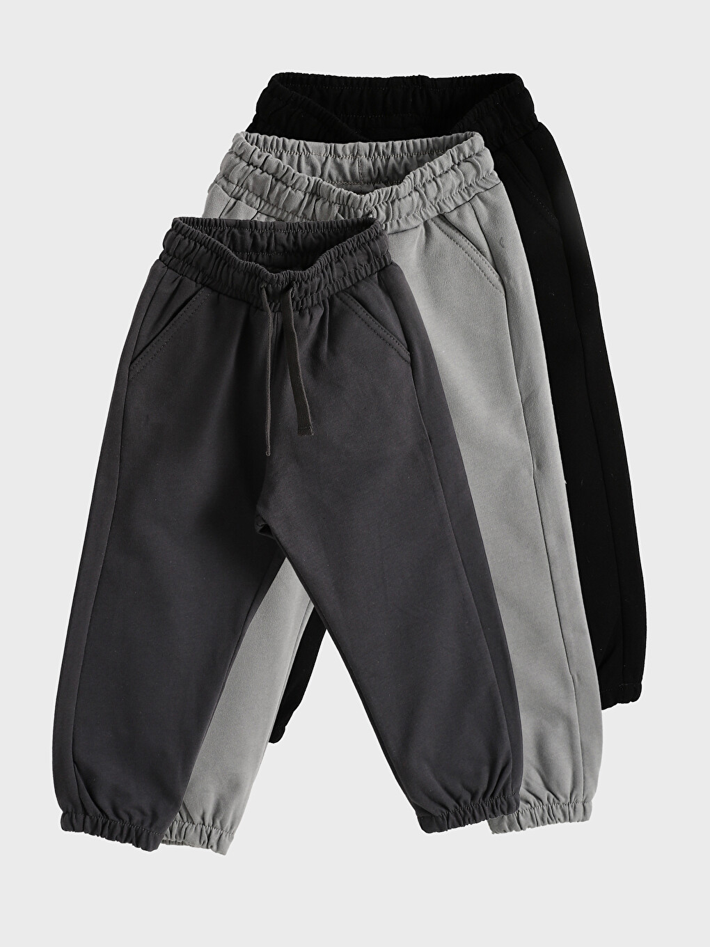 Basic Boys' Jogger Sweatpants 3-pack