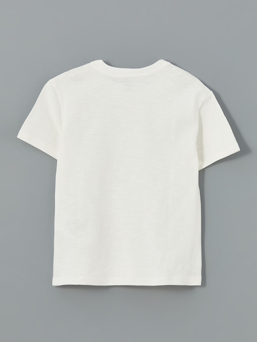Ekru Baskılı Erkek Bebek Tişört-1