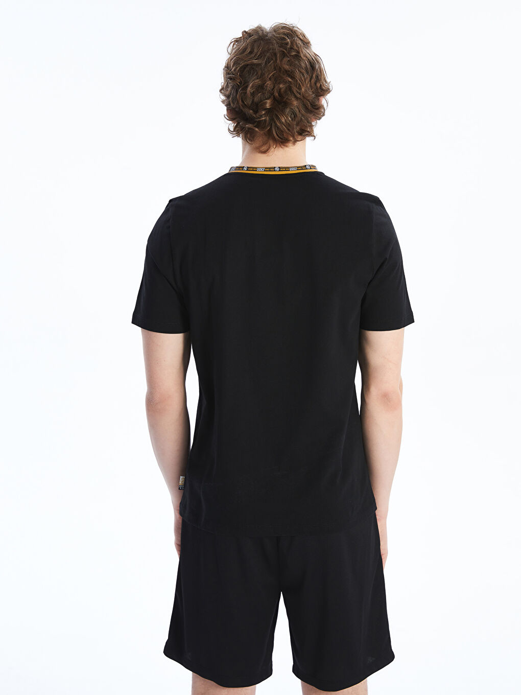 Man BLACK Sports T-Shirt -S57014Z8-CVL