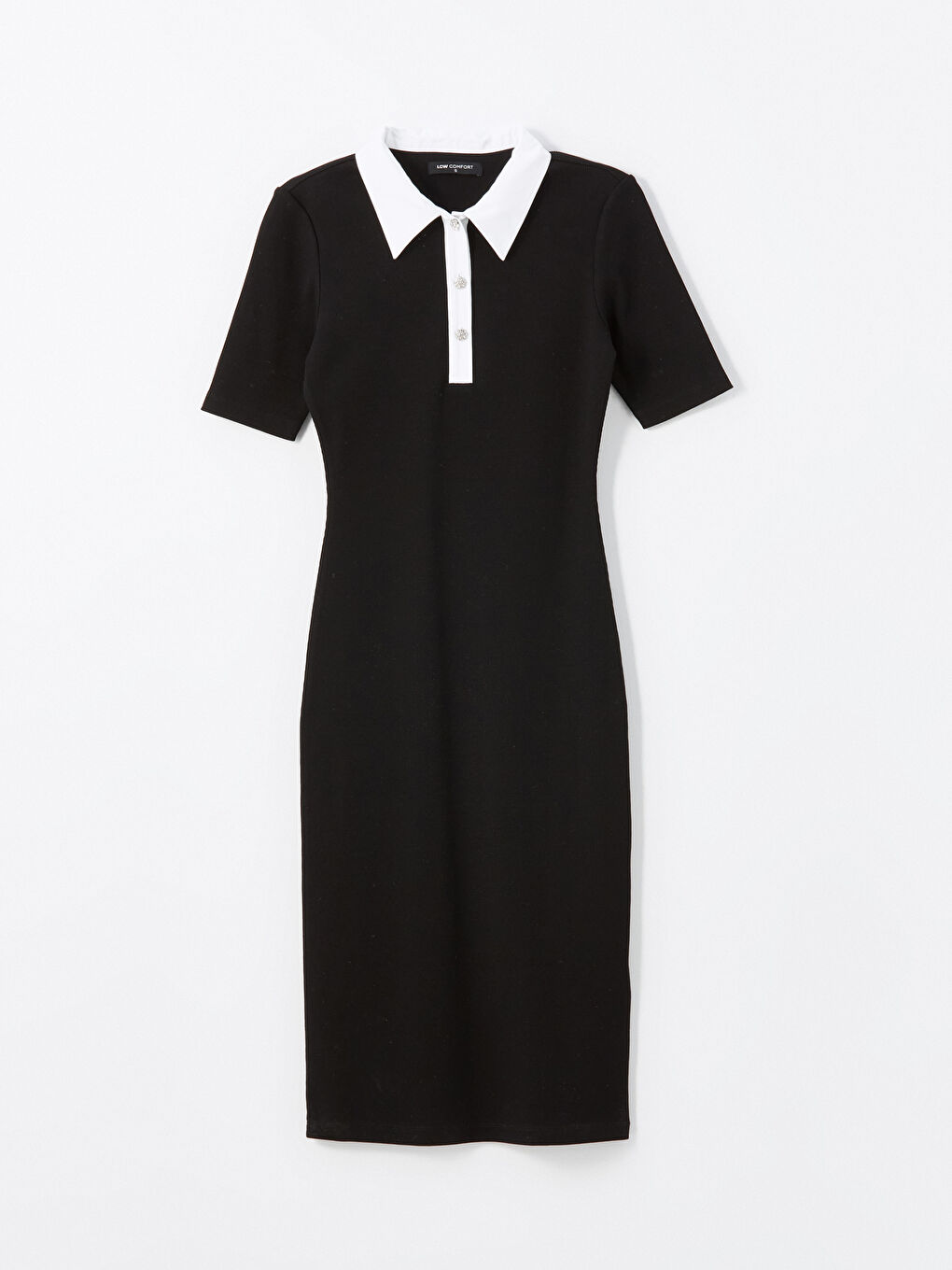 Collared Neck Women's Dress -S57020Z8-CVL