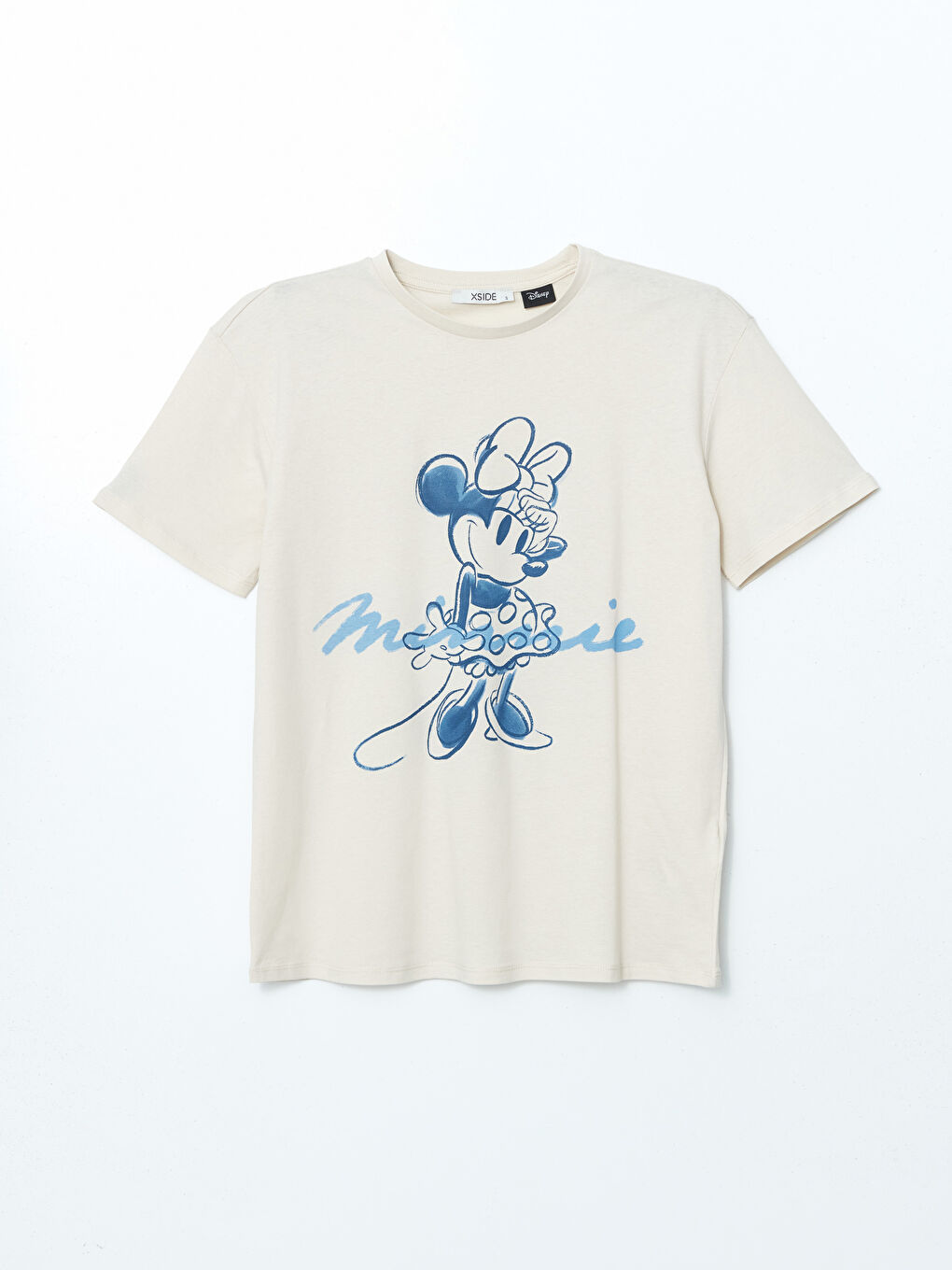 Ženska majica okruglog izreza sa otiskom Minnie Mouse -S57023Z8-FF7
