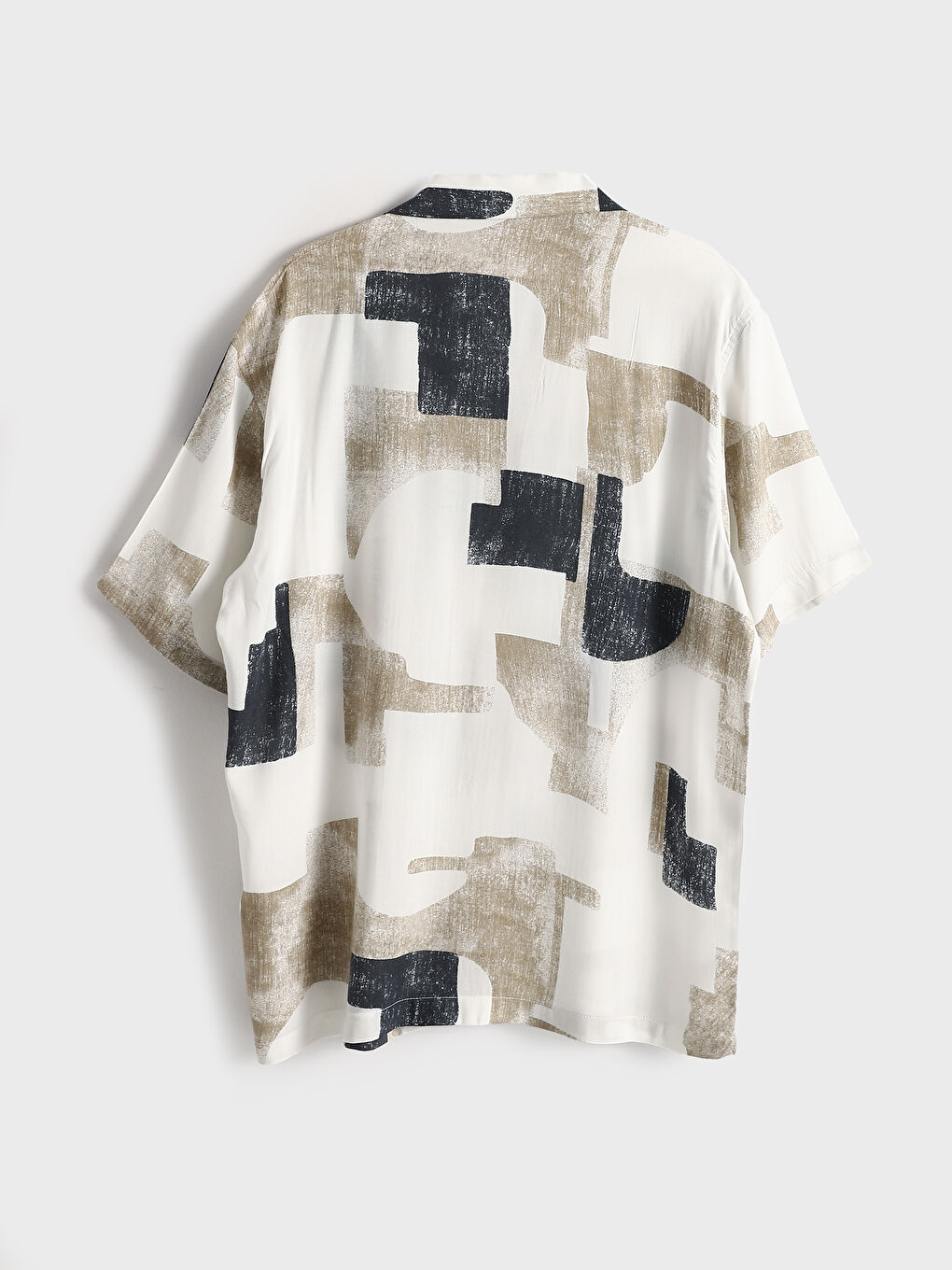 LCW Vision Regular Fit Short Sleeve Patterned Men's Shirt -S57041Z8-Y0T