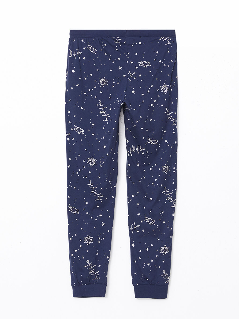 Elastic Waist Patterned Women's Jogger Pajama Bottoms -S57046Z8-LSJ