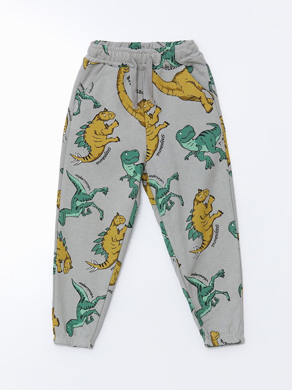 Dinosaur Printed Boys' Jogger Sweatpants -S57063Z1-LRW