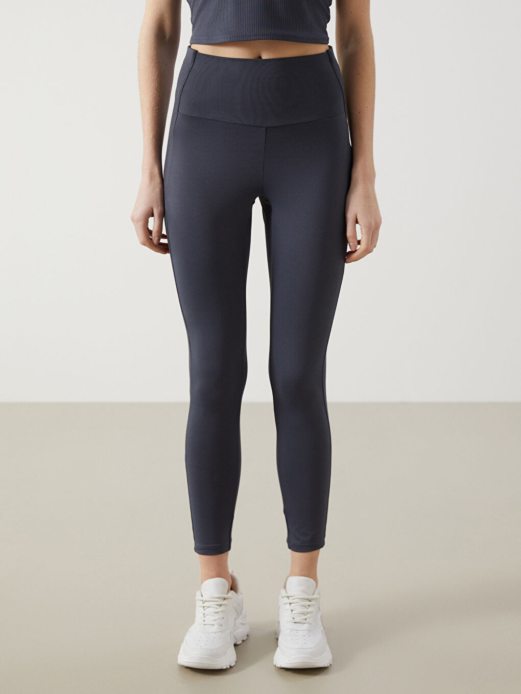 Elasticated Waist Women's Sports Leggings -S57089Z8-E93