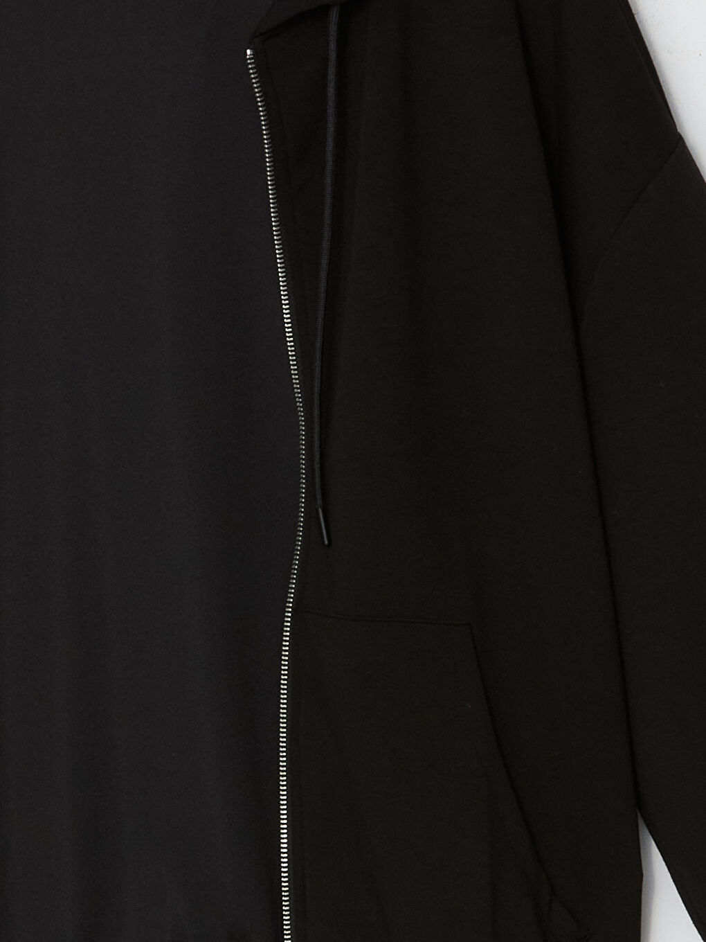 XSIDE ACTIVE Kapüşonlu Oversize Kadın Fermuarlı Sweatshirt -S57090Z8-CVL
