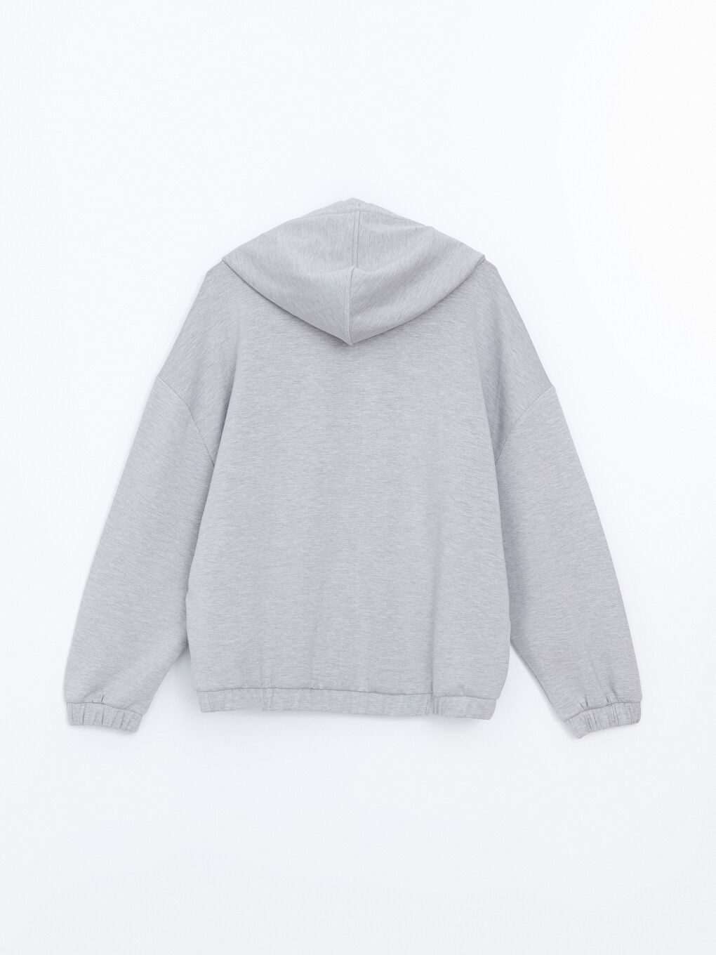 Hooded Oversize Women's Zipper Sweatshirt -S57090Z8-LAL
