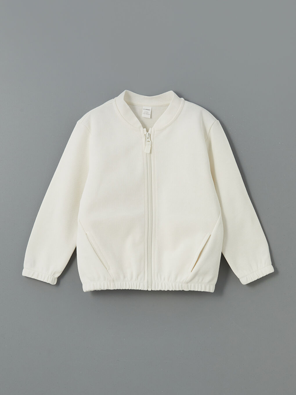 Basic Boys' Zippered Sweatshirt -S57092Z1-FDU
