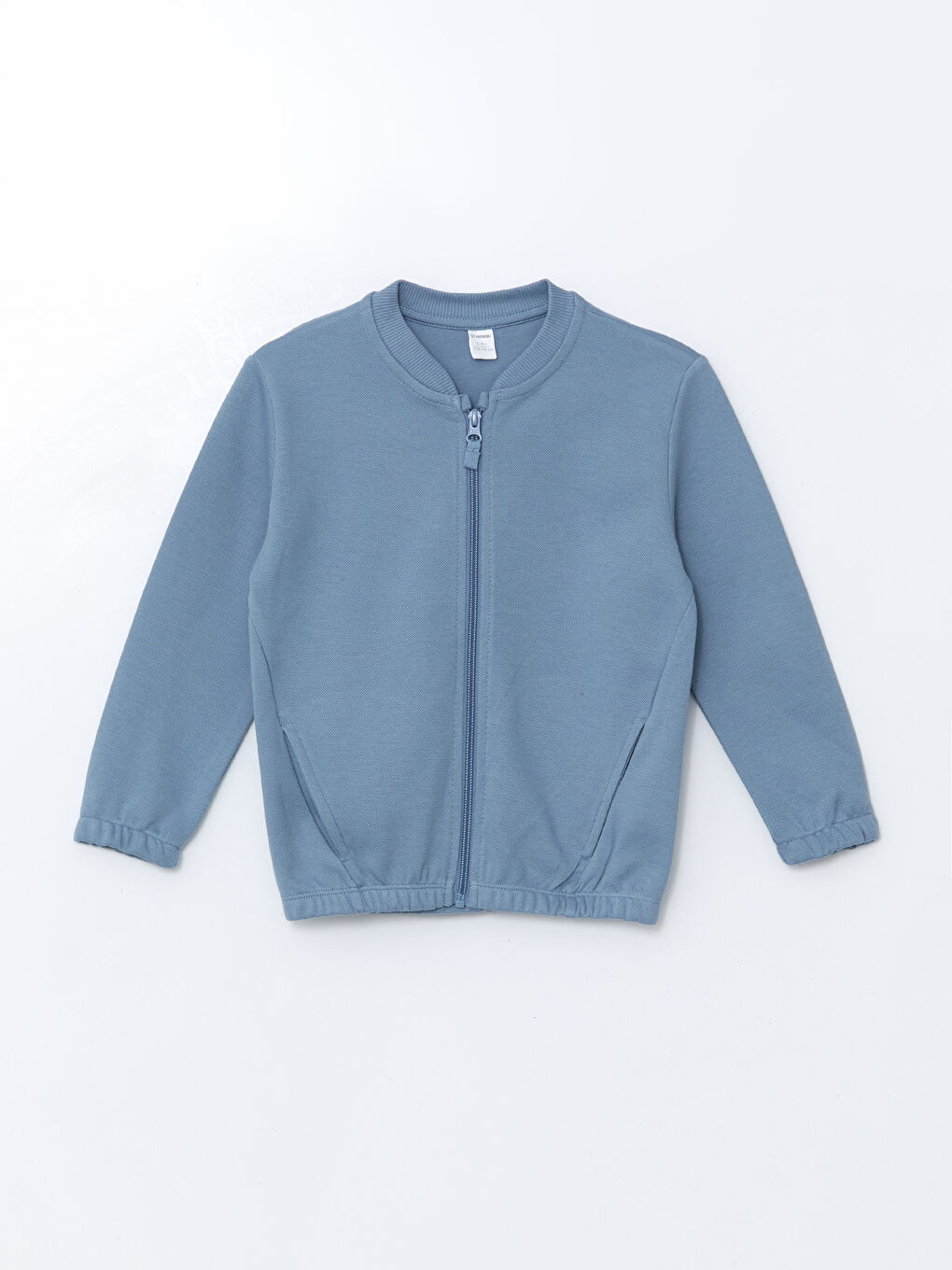 Mavi Basic Erkek Çocuk Fermuarlı Sweatshirt-2