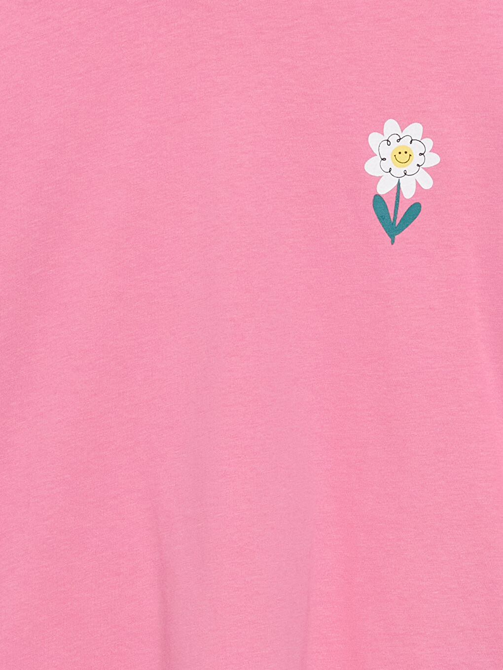 Crew Neck Floral Girls' Shortie Pyjama Set -S57133Z4-FNL