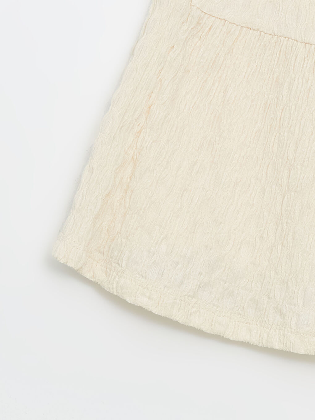 Crew Neck Bow Detail Girl'S Blouse And Skirt -S57140Z4-FRC