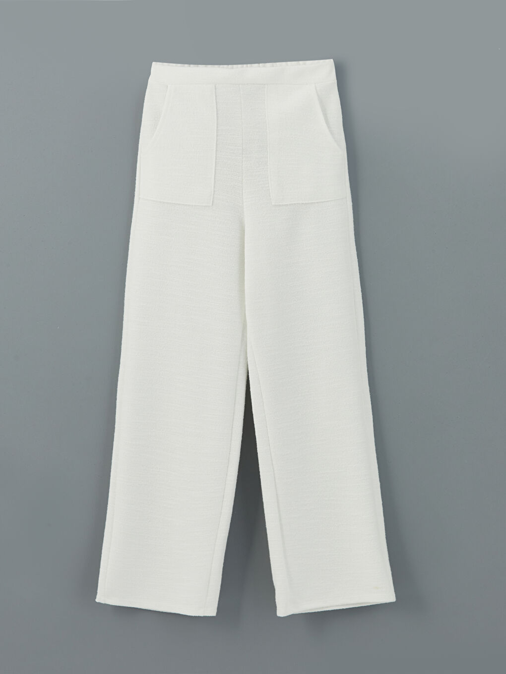 Girls' Elasticated Waist Tweed Trousers -S57153Z4-FRC