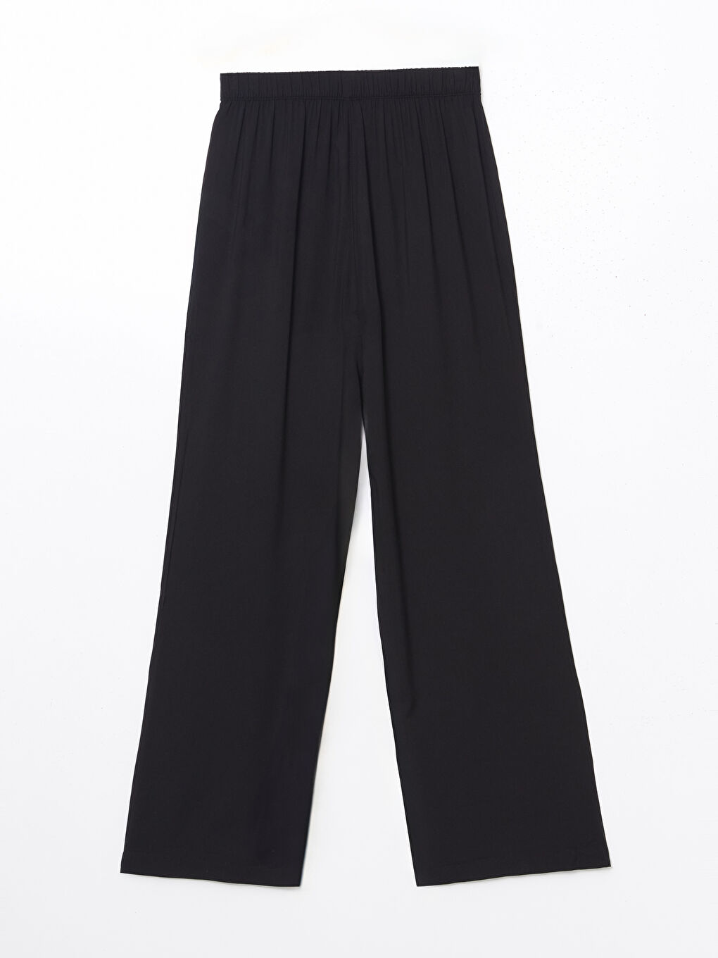 LCW Vision Elastic Waist Wide Leg Women's Trousers -S57158Z8-CVL